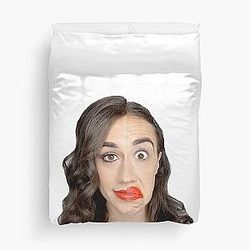 Half Colleen Ballinger Miranda Sings Duvet Cover