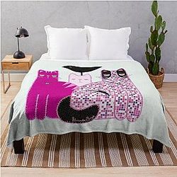 Colleen Ballinger Miranda Sings Cats Throw Blanket