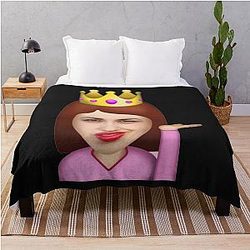 Miranda Sings Merchandise Queen Kids' Throw Blanket