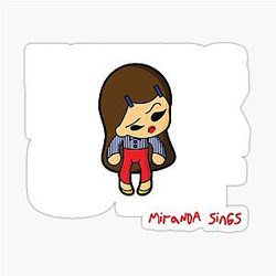 Miranda Haters Off Sticker