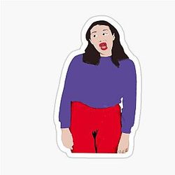 Miranda Sings - Colleen Ballinger cartoon sticker