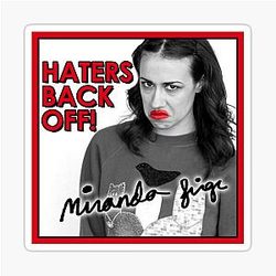 Miranda Sings Haters Back Off Sticker