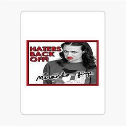 Miranda Sings Haters Back Off Sticker