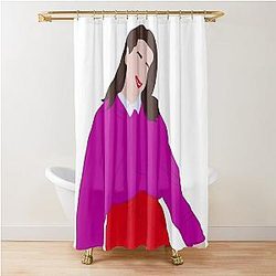 Miranda Sings Design Shower Curtain