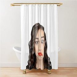 Half Colleen Ballinger Miranda Sings Shower Curtain