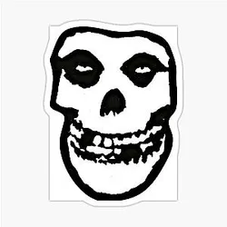 Misfits - Crimson Ghost Sticker