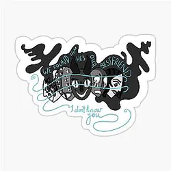 I Don't Know You and Misfits Magic Sticker