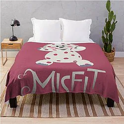 Misfits Spotted Elephant Throw Blanket