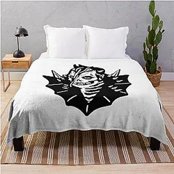 Misfits Merch Jerry Only Anti Hero Throw Blanket