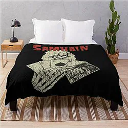 Weird Al meets the Misfits Throw Blanket