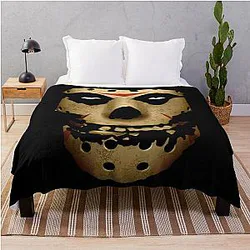 Cool Graphic Gift Dark Red Throw Blanket