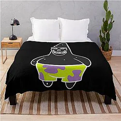 Patrick Star Throw Blanket