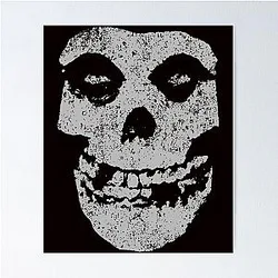 Misfits Punk Rock Vintage Poster