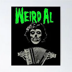 Weird Al meets the Misfits with Accordion Poster