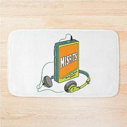 Misfits Retro Walkman Design Bath Mat