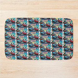 Wrecked Comic Bath Mat