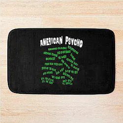 1997 Misfits Vintage Glow In The Dark American Psycho Album Classic Bath Mat