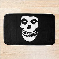 Mens Fiend Skull Bath Mat