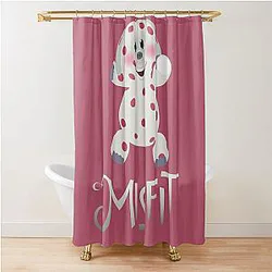 Misfits Spotted Elephant Shower Curtain
