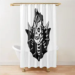 Misfits Merch Jerry Only Anti Hero Shower Curtain