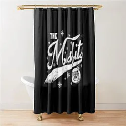 The Misfits Christmas Shower Curtain