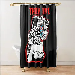 Misfits They Live Shower Curtain