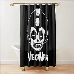 Mega Man Misfits Shower Curtain
