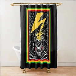 Misfit Brain Shower Curtain