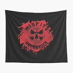 New Misfits Logo Tapestry