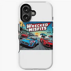 Wrecked Covered Comic iPhone Tough Case