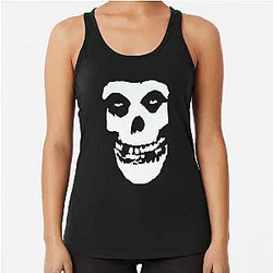 the misfits racerback tank top
