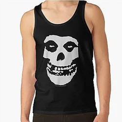 Mens Misfit Fiend Skull Tank Top