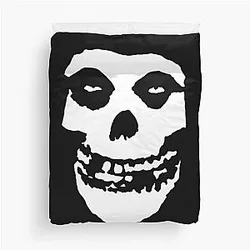 Misfits Crimson Ghost Skull Duvet Cover