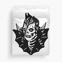 Misfits Merch Anti Hero Duvet Cover