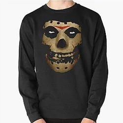Cute Dark Graphic Jason Misfits Pullover Red Sweatshirt