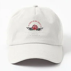Dive Bar Misfits Lounge Logo - White Lettering Dad Hat
