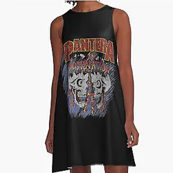 Misfit Sticker A Line Dress
