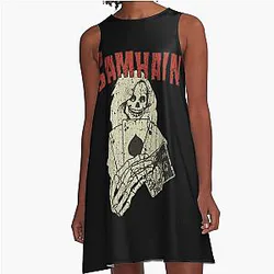 Weird Al meets the Misfits A-Line Dress