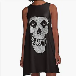Misfits Vintage Punk Rock A-Line Dress