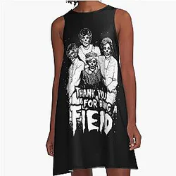 GOLDEN GOULES FIEND A-Line Dress