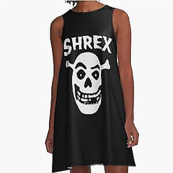 Shrek's A-Line Dress