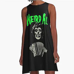 Weird Al meets the Misfits with Accordion Dress
