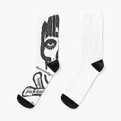 Misfits Skull Flyer 1983 Socks