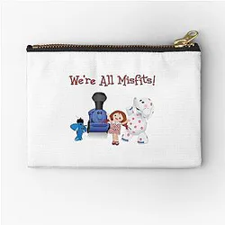 We're All Misfits Zipper Pouch
