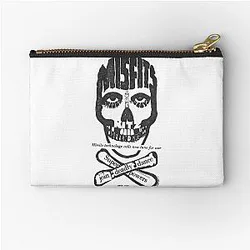 Misfits Skull Flyer 1983 Zipper Pouch