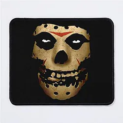 Cool Graphic Dark Red Mouse Pad