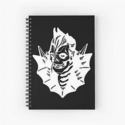 Misfits Merch Jerry Only Anti Hero Spiral Notebook