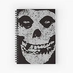 Misfits Punk Rock Vintage Spiral Notebook