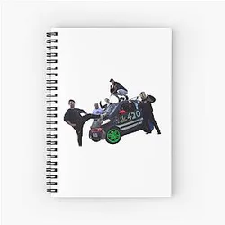 Misfits Car Notebook