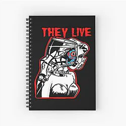 Misfits They mashup Spiral Notebook